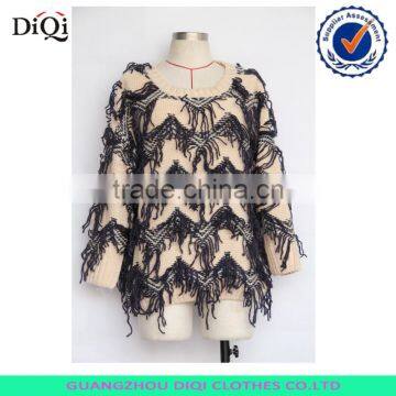 woolen sweater designs for ladies fur trim pullover