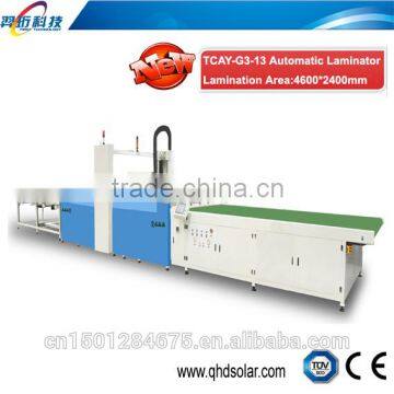 solar assembly line laminator