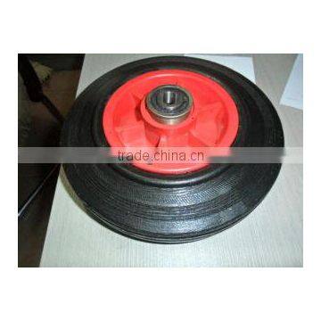 rubber wheel solid rubber wheel 8x1.75