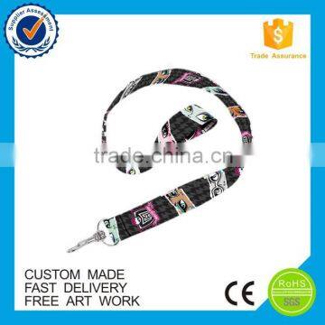 Promotion high quality cheap custom silkscreen lanyard