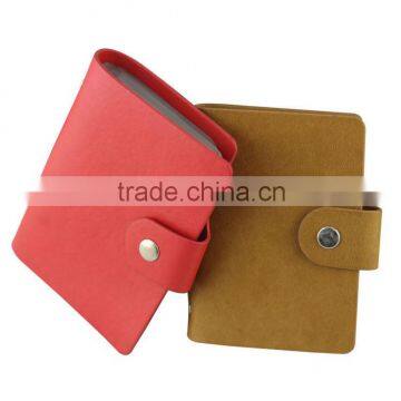 Business pu leather name card holder/business card holder