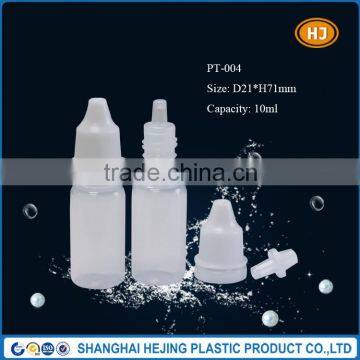 10ml PE plastic dropper bottle with child proof cap