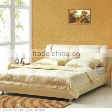 cheap leather bed new model #8612