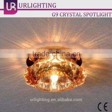 Exwork price Led Crystal Downlight G9 Ceiling Spotlight