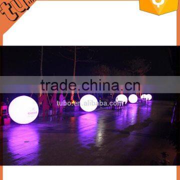hot sale wonderful decoration LED lighting outdoor balloon ,colorful inflatable balloon for ground for decoration