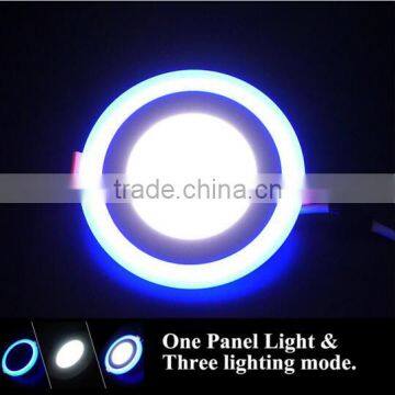 High Quality 6W 9W 16W Recessed panel lights with 3 three lighted models