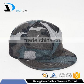 Daijun New Design OEM Hot Sale 100%Cotton Metal Buckle Multi Men Custom Camouflage Cap