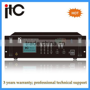 Professional 240W 3U Audio IP System Amplifier