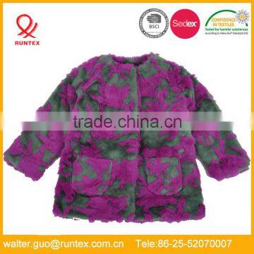 Girls Casual Fake fur jackets RKJ005