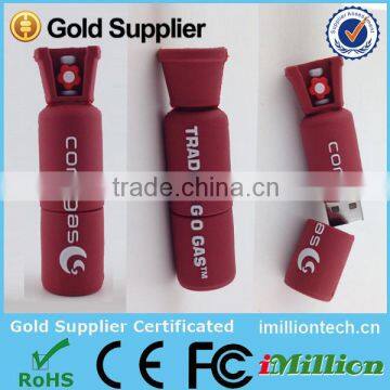 Custom Gas Cylinder USB Flash Drive 2.0