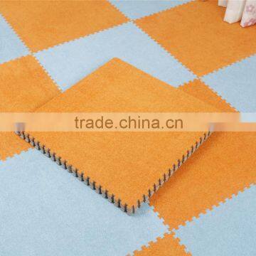 eva fabric carpet warm and sweet washable floor mat for household