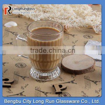 Long Run whole sale cheap coffee glass cup