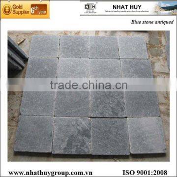 Blue stone antiqued