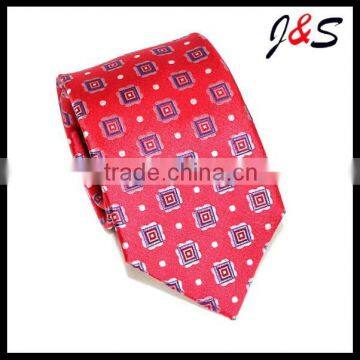 tie for men latest design korea silk tie red tie