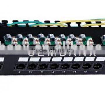 patch panel with tray