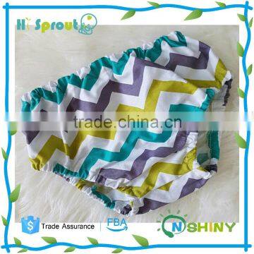 Colorful Chevron Nice Design Baby Cloth Diaper Cover