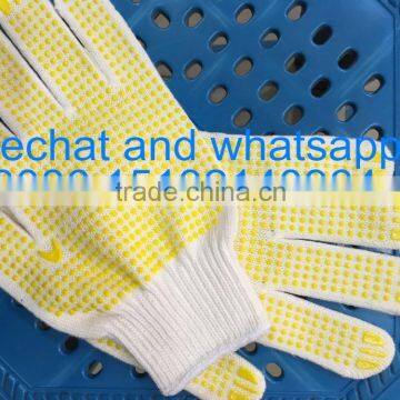 hand cotton working gloves white ,wholesale China safety glove