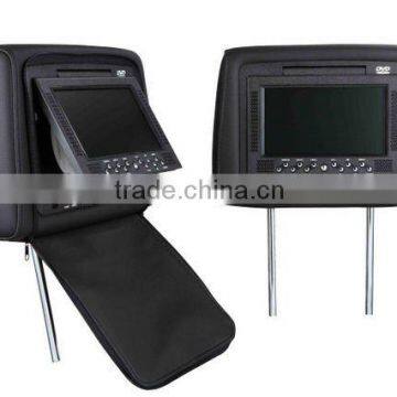 7'' Headrest car dvd Player with zipper,Car DVD Player,customized products!