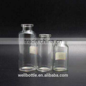 Hot Sale Clear Bayonet Glass Medicine Penicillin Bottle photo-5