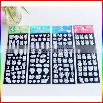 Night Glow in the Dark Animal Puffy Stickers photo-5