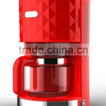 Elegant drip coffee maker of Diamond design with 1.25 liter 10-12 cups, with ErP Function