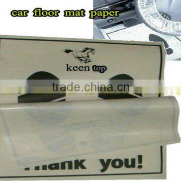 Plastic Coated paper mats