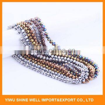 Latest super quality fashion jewelry glass beads manufacturer sale