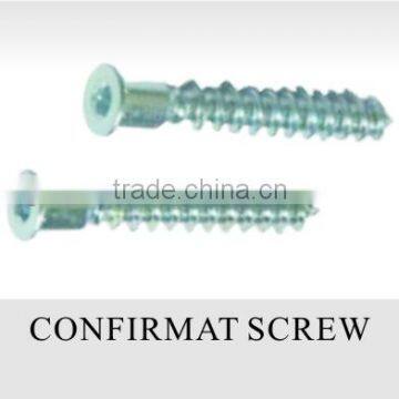 High quality carbon steel hex socket furniture screw