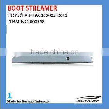 #000338 chrome Boot Streamer for hiace commuter