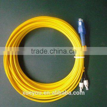 single-mode duplex fiber optic patch cable SC-SC, SC-LC, SC-FC, FC-FC, LC-LC