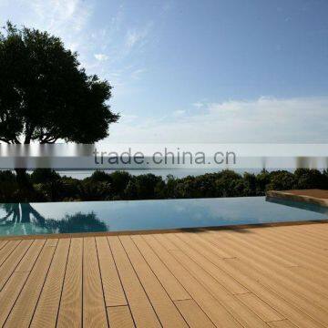 2015 Outdoor Composite Hollow WPC Flooring 150x25mm With CE