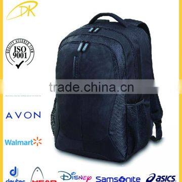 BSCI Manufacturer Black 17 inch Laptop Backpack, Waterproof Backpack Laptop Bags