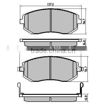 Best Price Car Brake Pad for SAAB Brake Pad 26296FE080 D929-7880