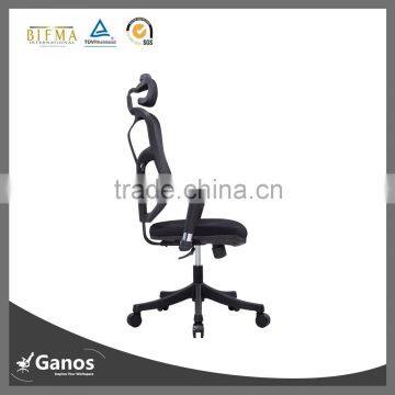 Swivel Ergonomic MID Back Office Mesh Chair for Staff photo-6
