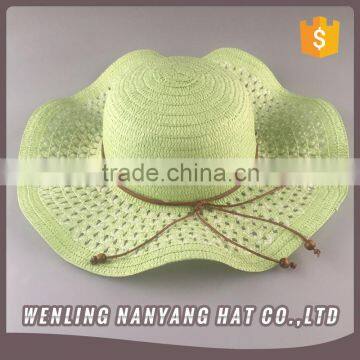 Solid Color Band Braided Sun Hat Women Sun Visor Hat photo-4
