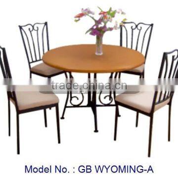 Dining Set, Metal Furniture, Metal Dining Chair, Dining Table