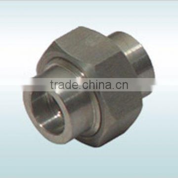 high quality 300lbs forged steel threaded union