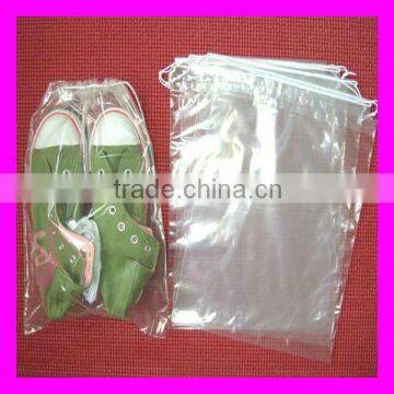 LDPE drawstring shoe bags or drawstring bags