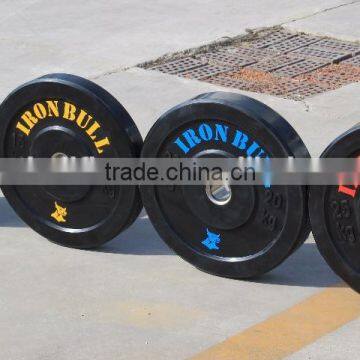 Crossfit Black Rubber Bumper Plates photo-3