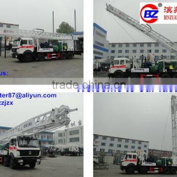 BENZ 600m truck mounted drilling rig(BZC600BBC)