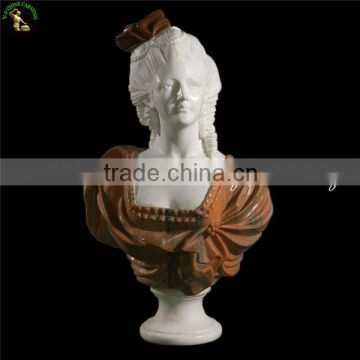 Female bust with mixed marble