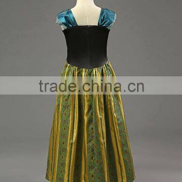 Frozen Elsa Kids Girls Princess Dress Princess Embroidered Kids Clothes New Style Children Wear Kids Girls Dresses