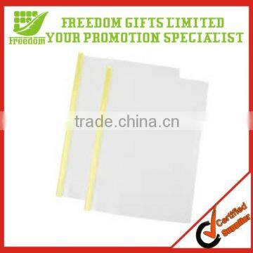 Cheap and Logo Printed Clear Plastic Book Cover