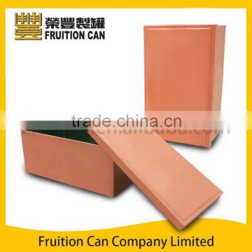 Rectangular tin with 90 corner ECO - friendly tin