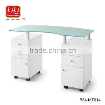 Nail salon furniture. Manicure Table. Salon beauty manicure nail table B34-MT014