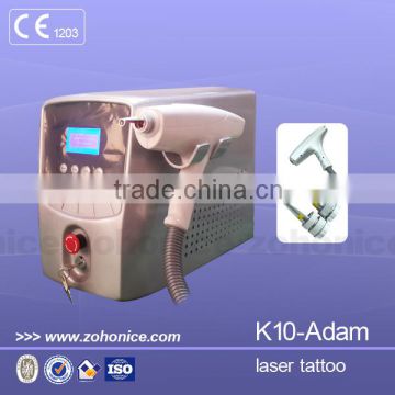 Facial Veins Treatment K10 Tattoo Removal Feature Nd: Yag Laser Laser Type Tattoo Removal Machine Price 1000W