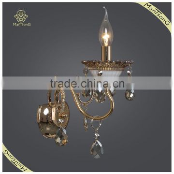 New Designs Indoor Crystal Antique Wall Lamp, Decorative Bedside Candle Light