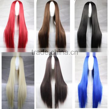 High quality under $10 long straight wigs china wig supplier wig cosplay