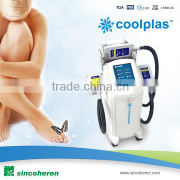 newest coolplas 3 handles body shaping fat reduction cryopolysis beauty machine