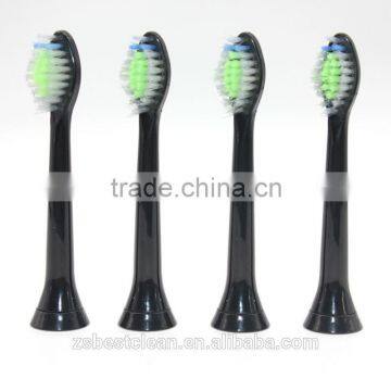 Cheap sonicare toothbrush replacement heads P-HX-6064 for Philips Sonicare(black)